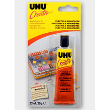Клей UHU "Креатив" для пластмасс и художественных миниатюр